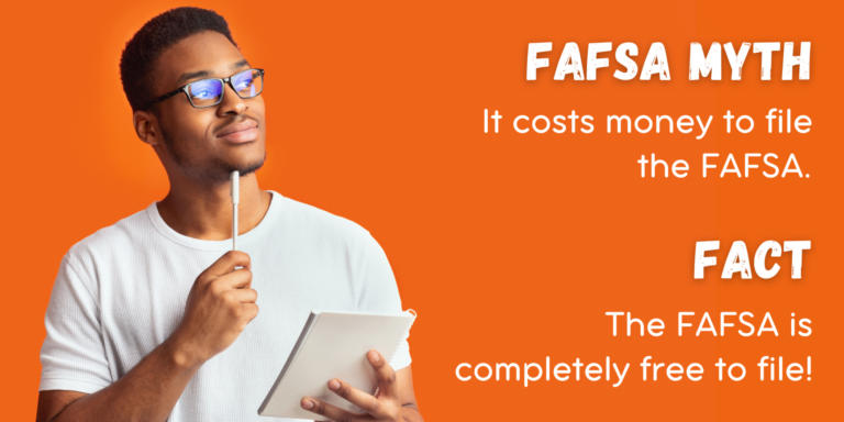 The FAFSA is completely free