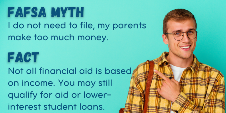 Not all financial aid is based on income